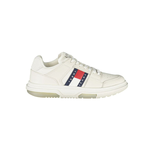 Weißes Leder Damen Sneaker