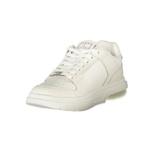Weißes Leder Damen Sneaker