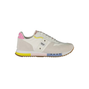 Weißes Leder Damen Sneaker