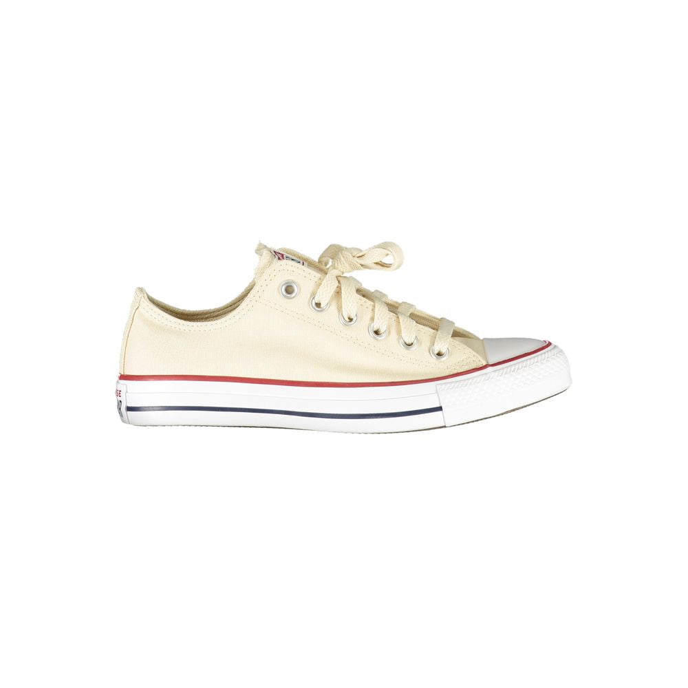 Beige Baumwolle Damen Sneaker
