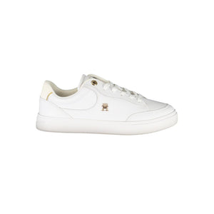 Weißes Leder Damen Sneaker