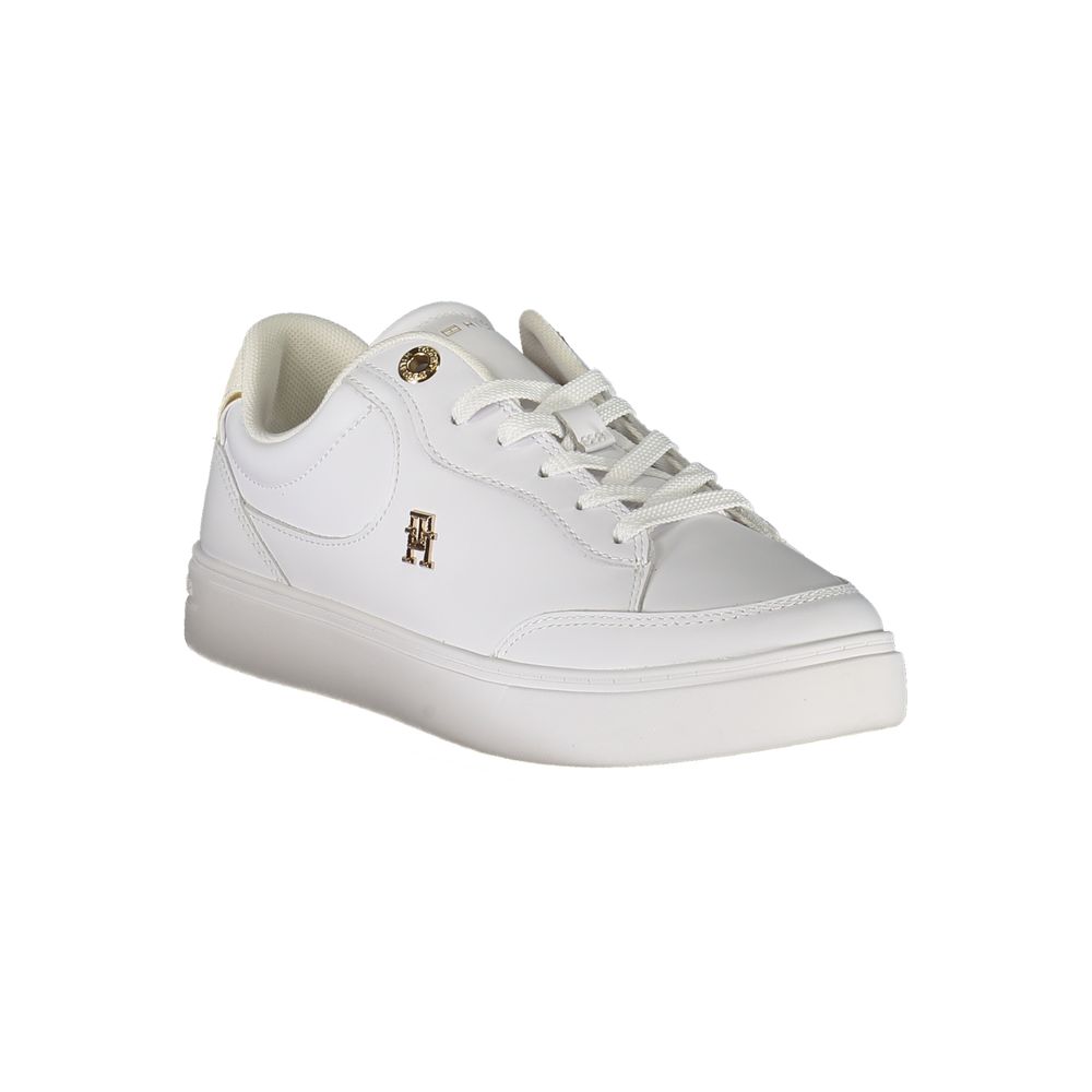 Weißes Leder Damen Sneaker