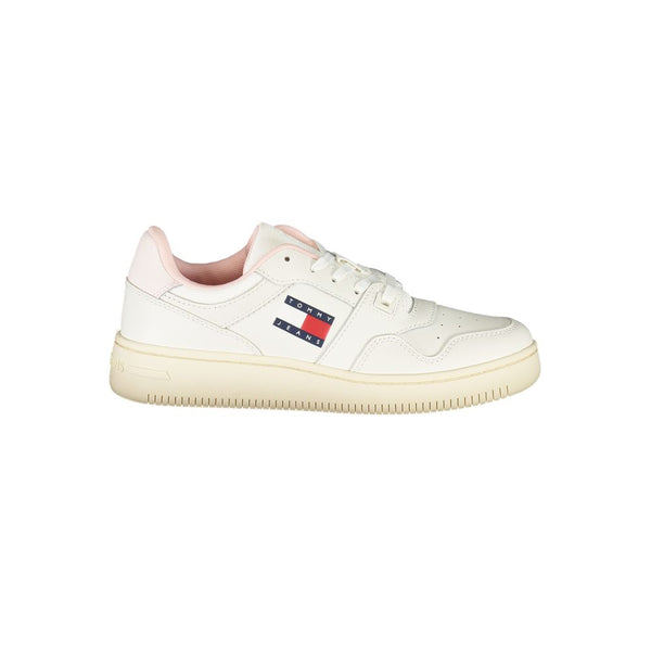 Weißes Leder Damen Sneaker