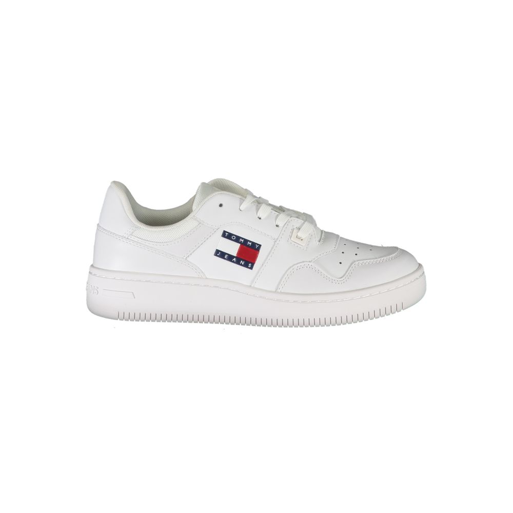 Weißes Leder Damen Sneaker