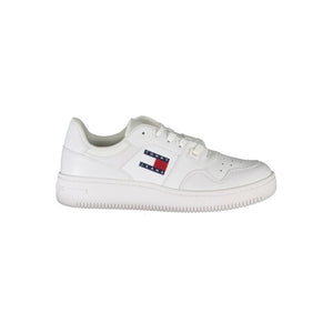 Weißes Leder Damen Sneaker