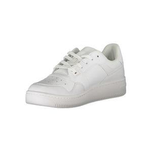 Weißes Leder Damen Sneaker