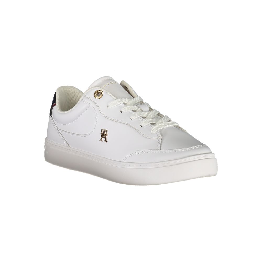 Weißes Leder Damen Sneaker