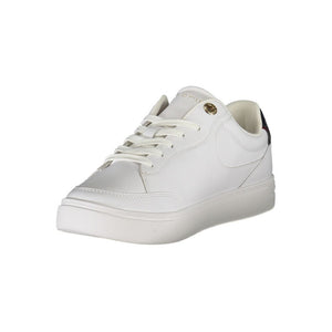Weißes Leder Damen Sneaker