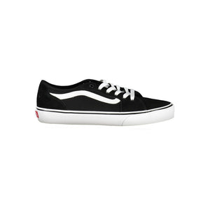 Schwarzer Polyester Sneaker
