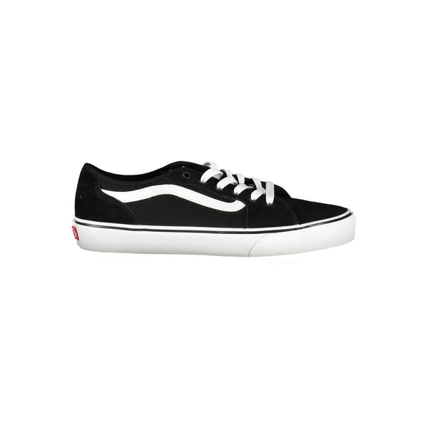 Schwarzer Polyester Sneaker