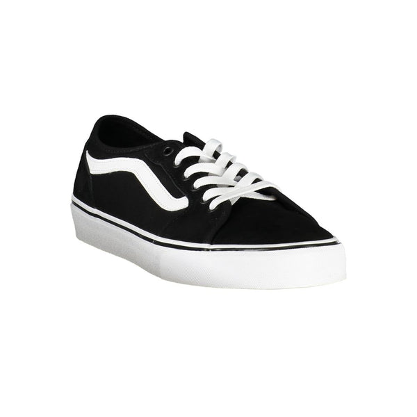 Schwarzer Polyester Sneaker