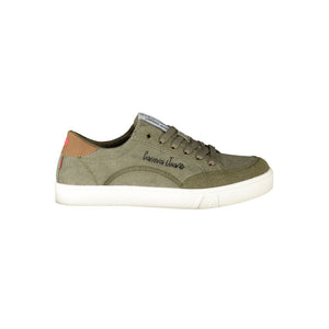 Grüner Polyester Sneaker