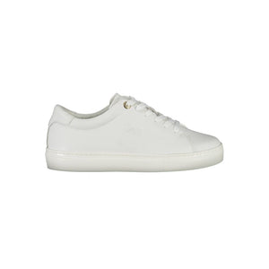 Weißes Leder Damen Sneaker