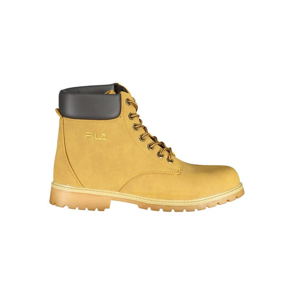 Gelber Polyester Herrenstiefel
