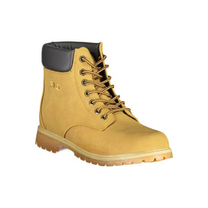 Gelber Polyester Herrenstiefel