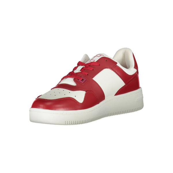 Rosa Leder Herren Sneaker