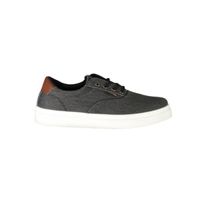 Schwarzer Polyester Sneaker