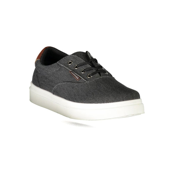Schwarzer Polyester Sneaker