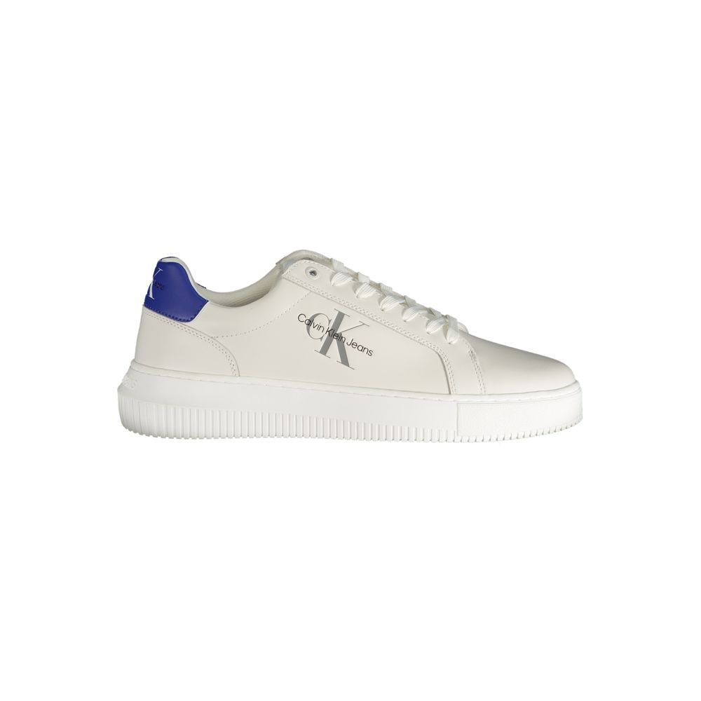 Sneaker aus weißem Polyester
