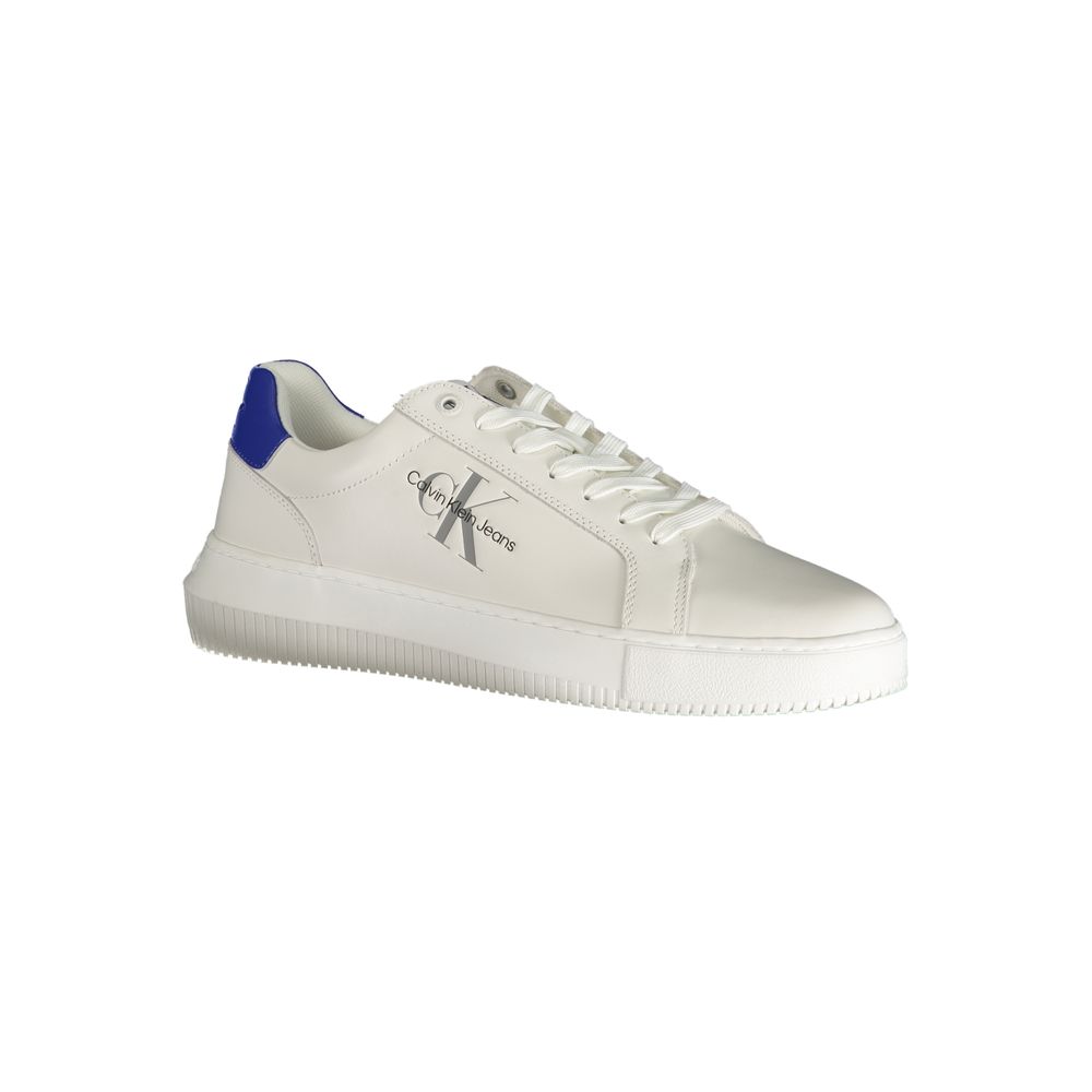 Sneaker aus weißem Polyester