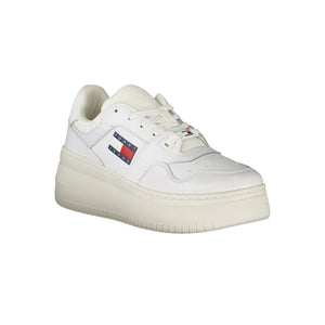 Weißes Leder Damen Sneaker