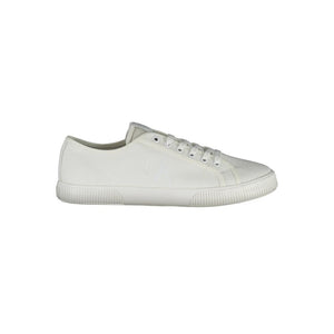 Weiß Polyester Männer Sneaker