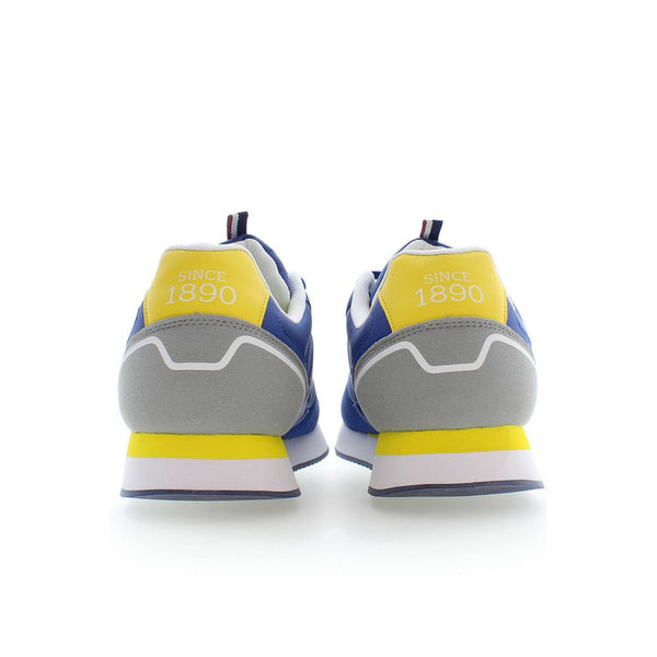 Blauer Polyester Herren Sneaker