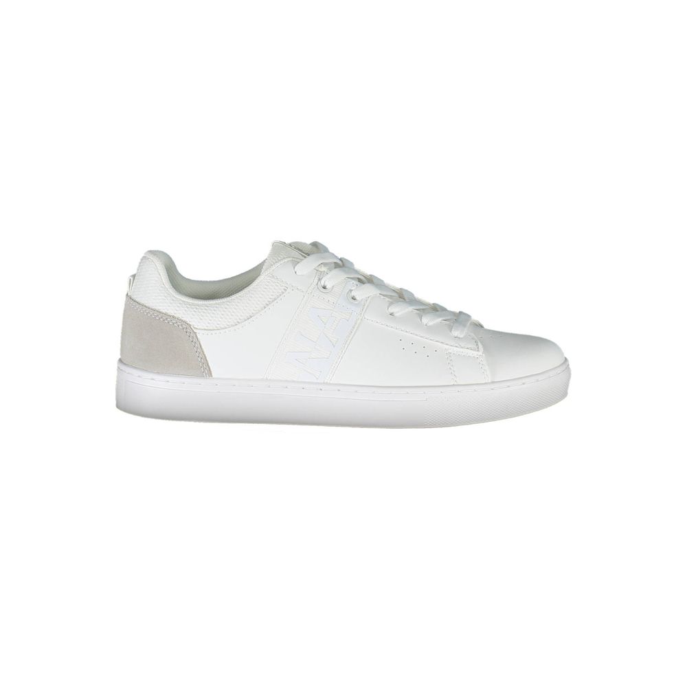 Weißes Leder Damen Sneaker