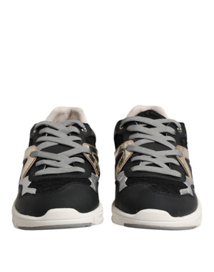 Multicolor Leder Wildleder Low Top Sneaker Schuhe