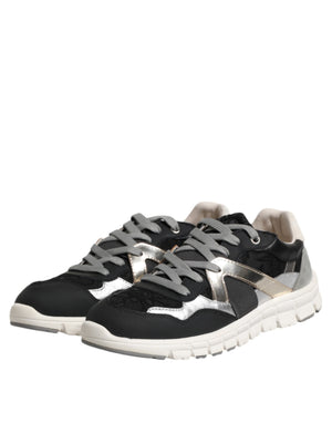 Multicolor Leder Wildleder Low Top Sneaker Schuhe