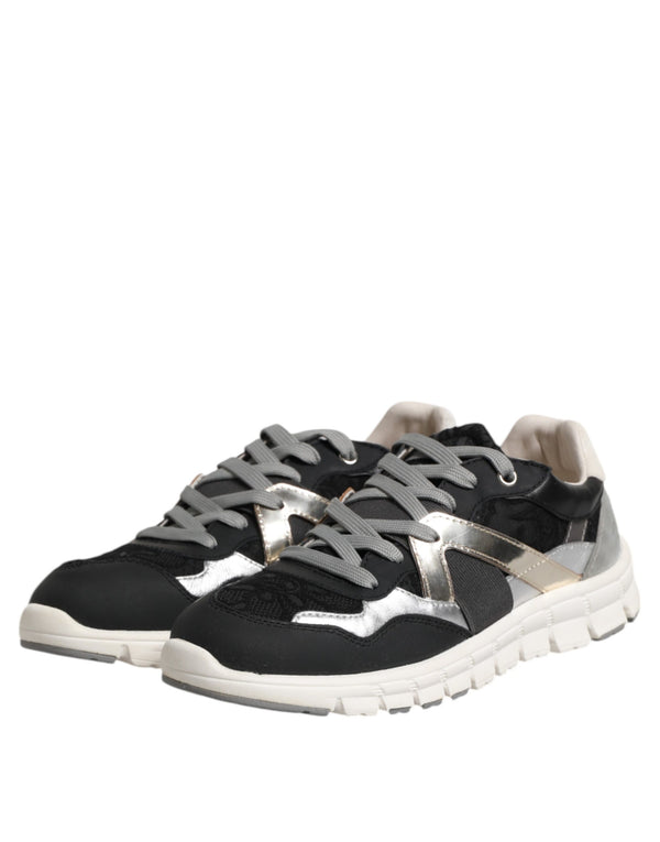 Multicolor Leder Wildleder Low Top Sneaker Schuhe