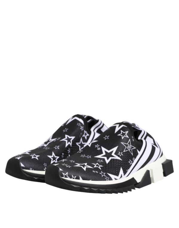 Schwarz Weiß Sorrento Low Top Sneakers Schuhe