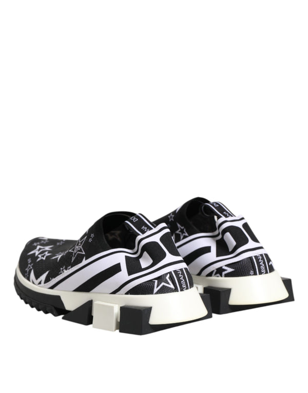 Schwarz Weiß Sorrento Low Top Sneakers Schuhe