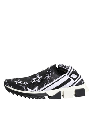Schwarz Weiß Sorrento Low Top Sneakers Schuhe