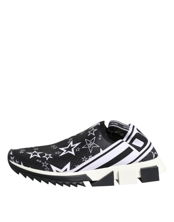 Schwarz Weiß Sorrento Low Top Sneakers Schuhe