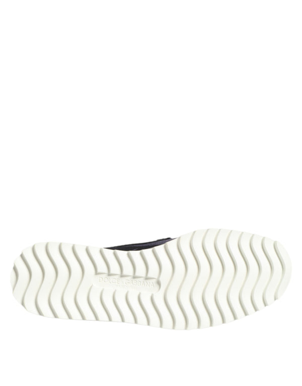 Schwarz Tropical Slip On Männer Turnschuhe Schuhe
