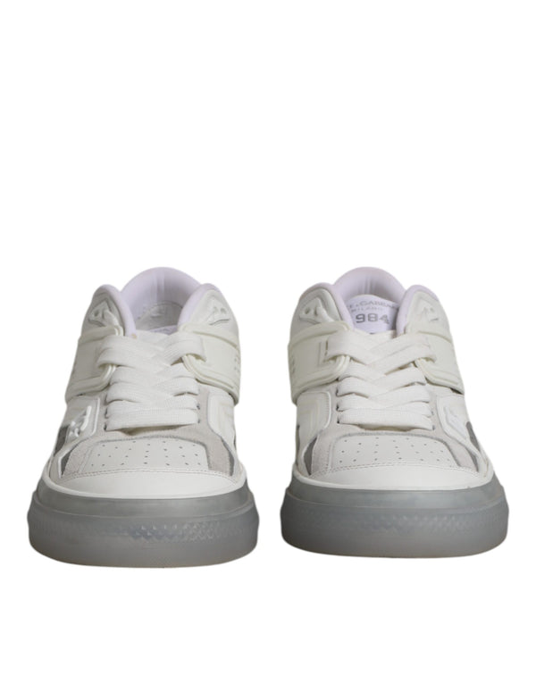 Weiß Low Top DG Geprägte Männer Turnschuhe Schuhe