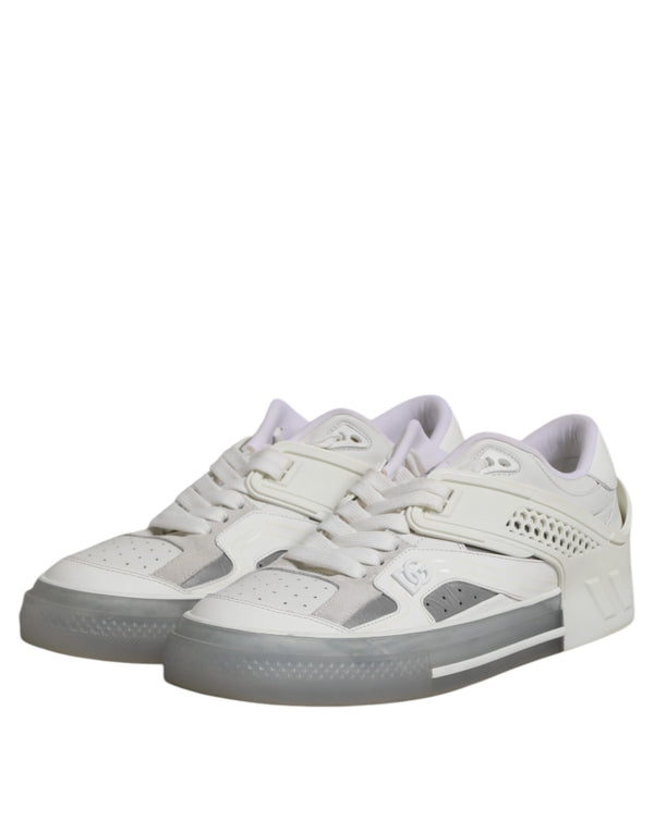 Weiß Low Top DG Geprägte Männer Turnschuhe Schuhe