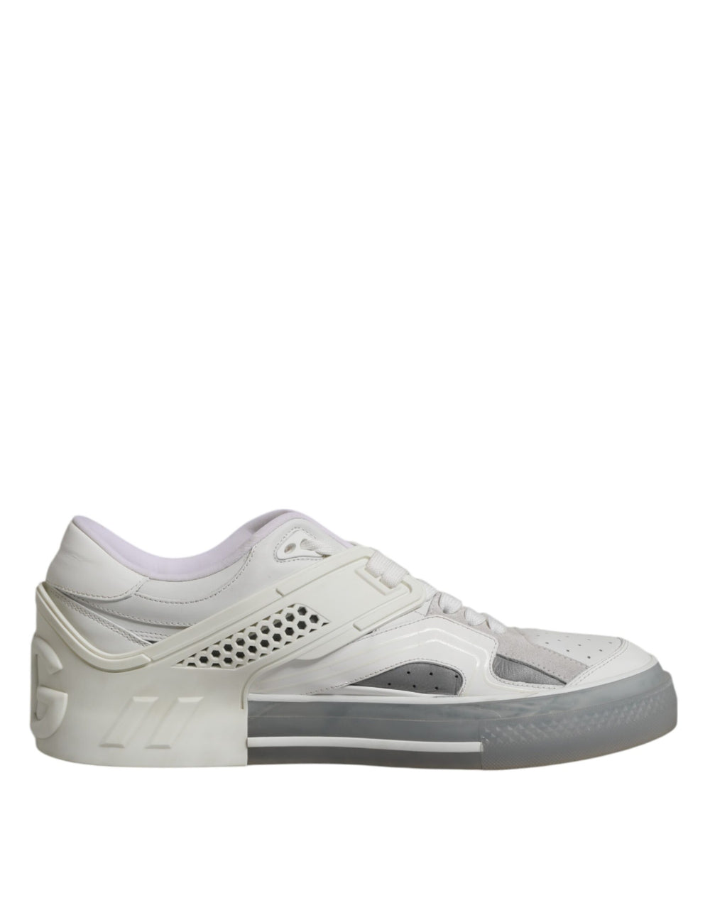 Weiß Low Top DG Geprägte Männer Turnschuhe Schuhe
