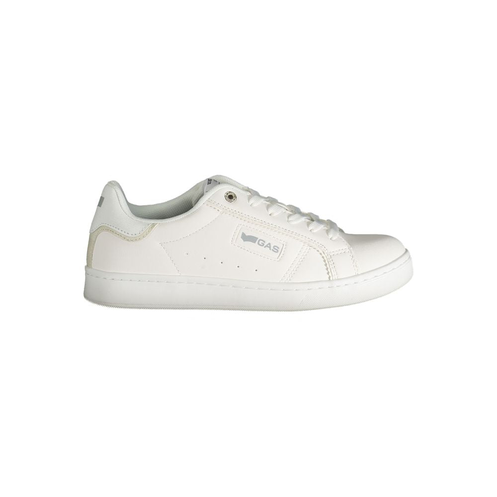 Weißer Polyester Damen Sneaker