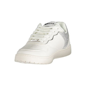 Weißer Polyester Damen Sneaker