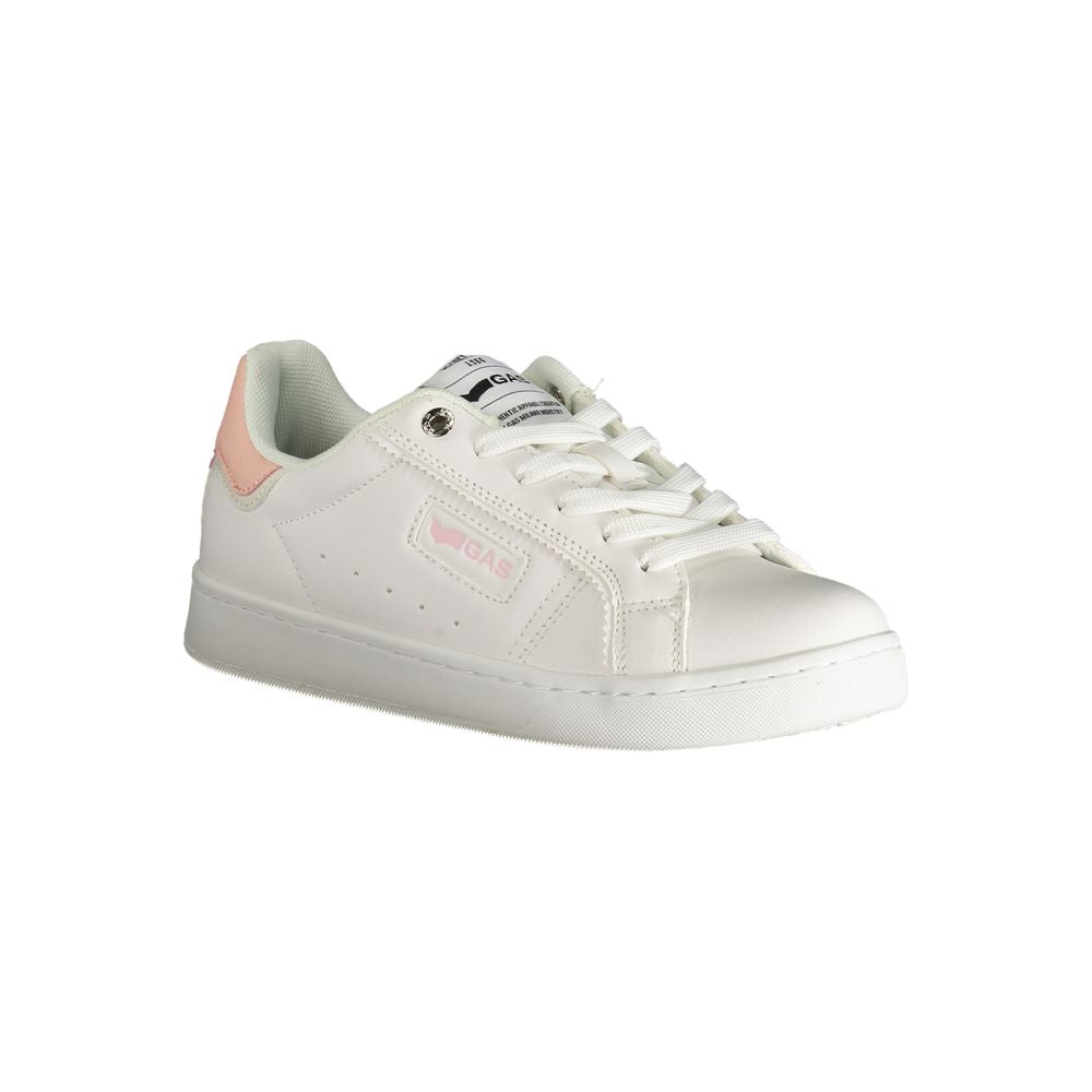 Weißer Polyester Damen Sneaker