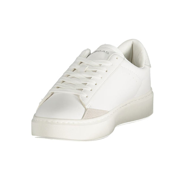 Weißer Polyester Damen Sneaker