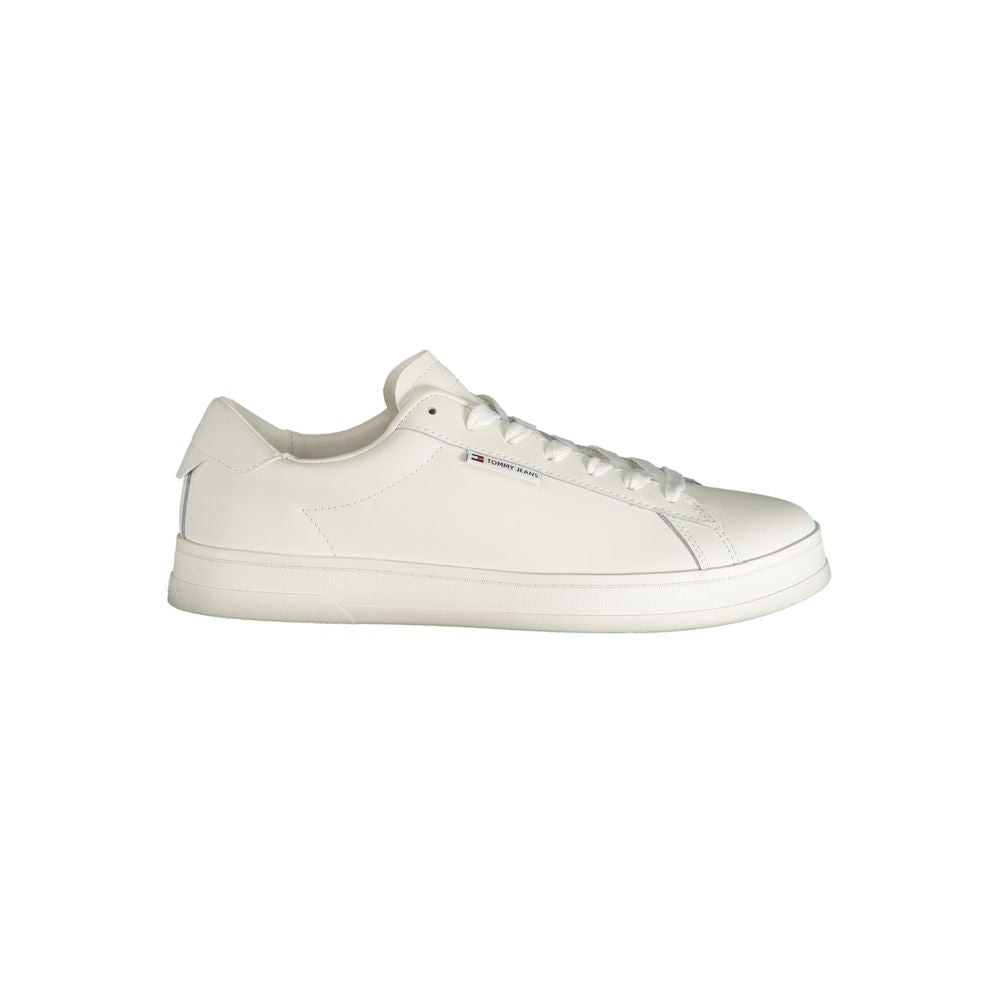 Sneaker aus weißem Polyester