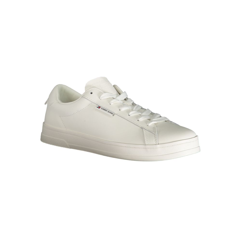 Sneaker aus weißem Polyester