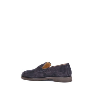 Elegante Blaue Gummisohle Slipper