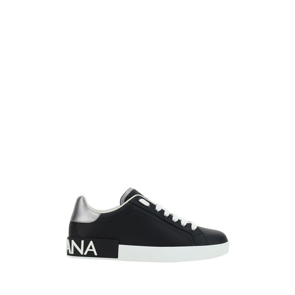 Schwarze Sneakers aus Kalbsleder Bos Taurus
