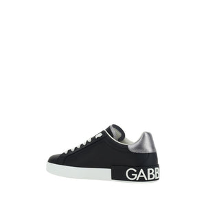 Schwarze Sneakers aus Kalbsleder Bos Taurus