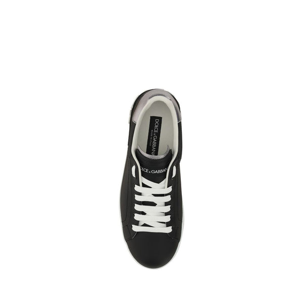 Schwarze Sneakers aus Kalbsleder Bos Taurus