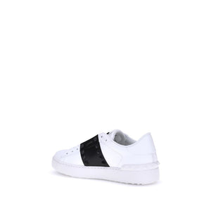 Schwarze Low-Top-Sneaker aus Kalbsleder Bos Taurus